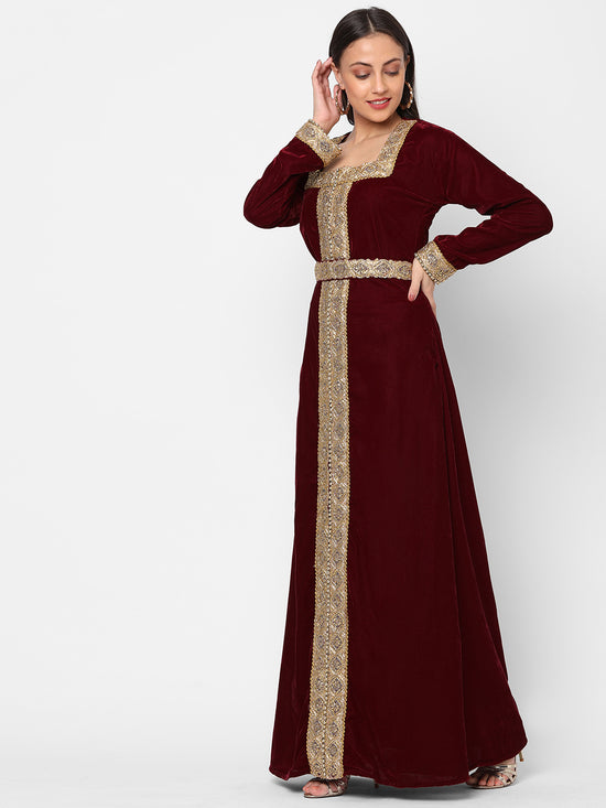 Buy Maroon Dresses & Gowns for Women by BLACK SCISSOR Online | Ajio.com